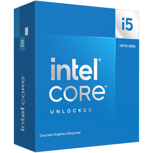 Intel Core i5 14600KF CPU | 24MB Cache | Up to 5.3Ghz | FC-LGA1700 | Processor