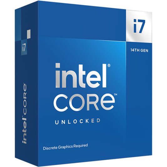 Intel Core i7-14700KF CPU | 33MB Cache | Up to 5.6Ghz | LGA 1700 Socket | Processor
