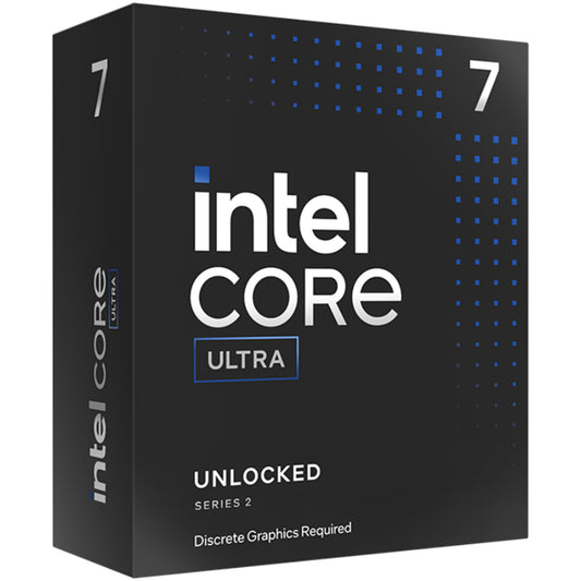 Intel Core Ultra 7 265KF CPU | 30MB Cache | Up to 5.5Ghz | FC-LGA1851 | Processor