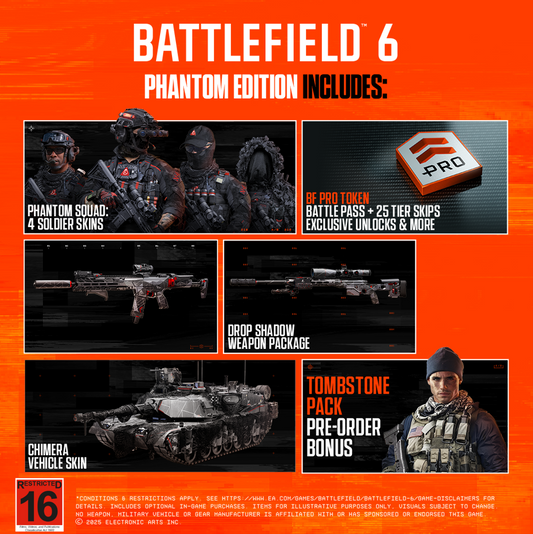 Battlefield 6 Phantom Edition (Microsoft Xbox Series X|S) - First-Person-Shooter Game