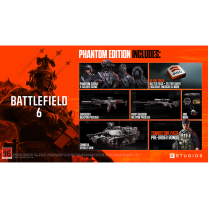 Battlefield 6 Phantom Edition (Microsoft Xbox Series X|S) - First-Person-Shooter Game