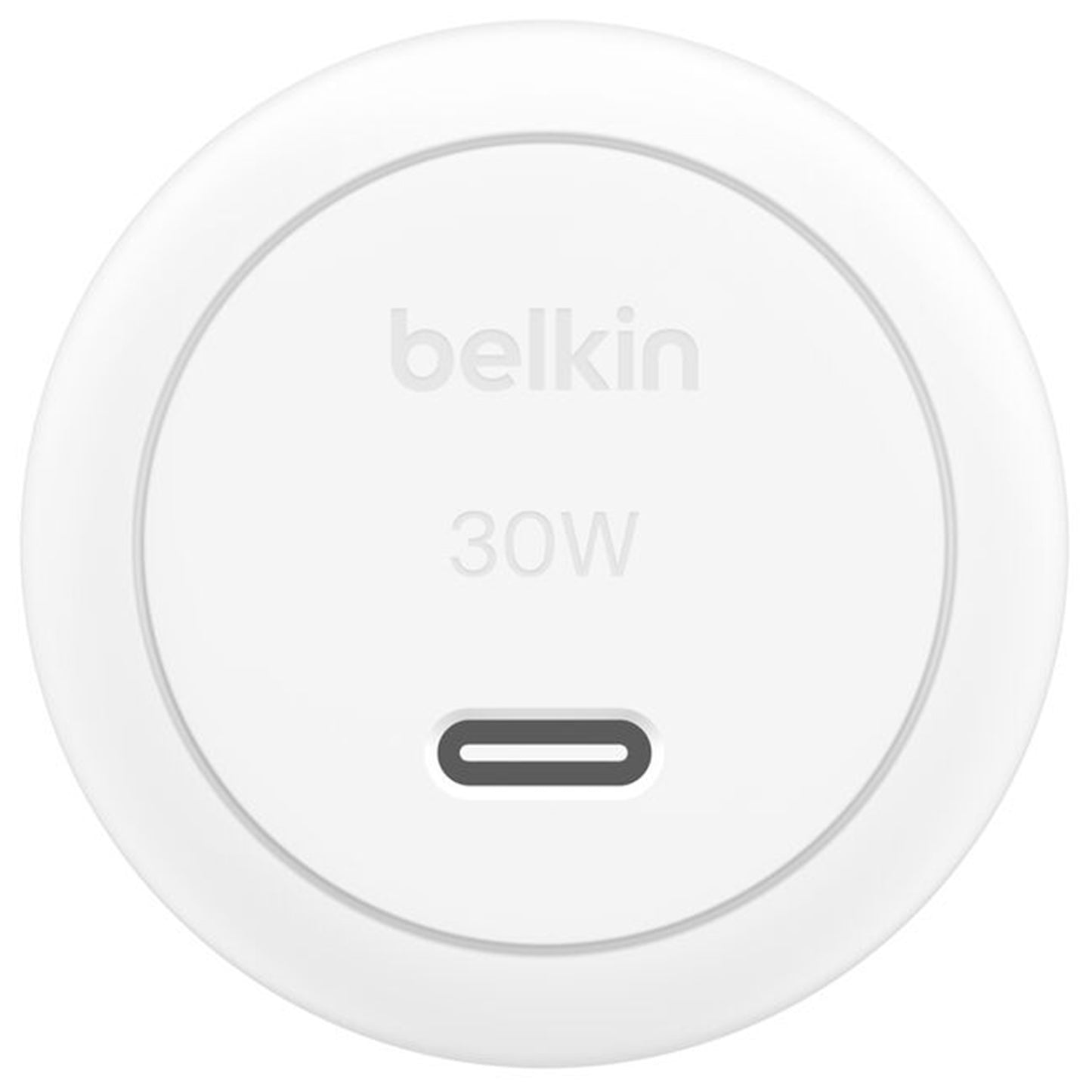 Belkin BoostCharge Compact USB-C Wall Charger 30W with USB-C to Lightning Cable