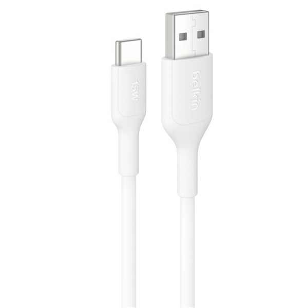 Belkin BoostCharge USB-A to USB-C Cable 15W - 1m White