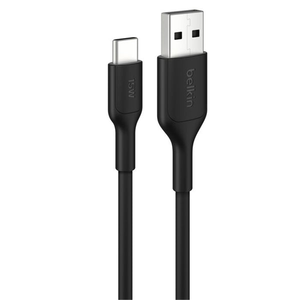 Belkin BoostCharge USB-A to USB-C Cable 15W - 1m Black