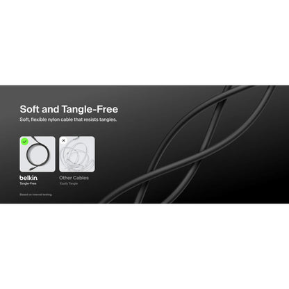 Belkin BoostCharge USB-A to USB-C Cable 15W - 1m (Black)