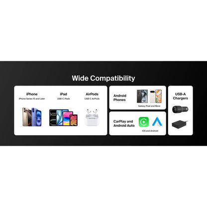 Belkin BoostCharge USB-A to USB-C Cable 15W - 1m (Black)