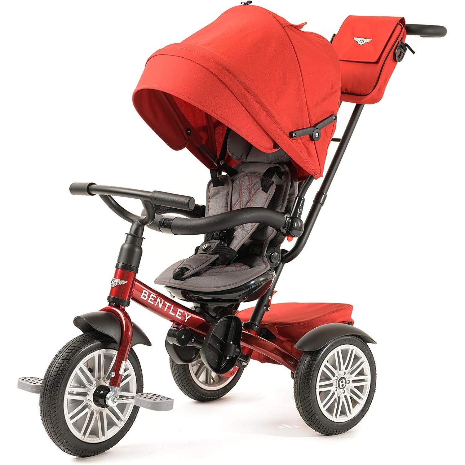 Bentley 6-in-1 Trike Stroller Tricycle Dragon Red
