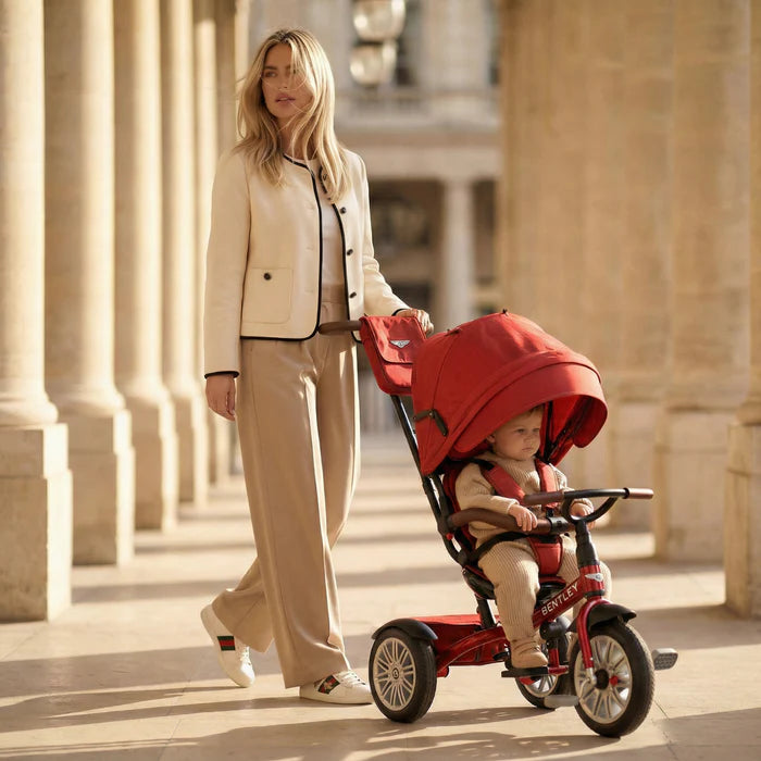 Bentley 6-in-1 Trike Stroller Tricycle Dragon Red