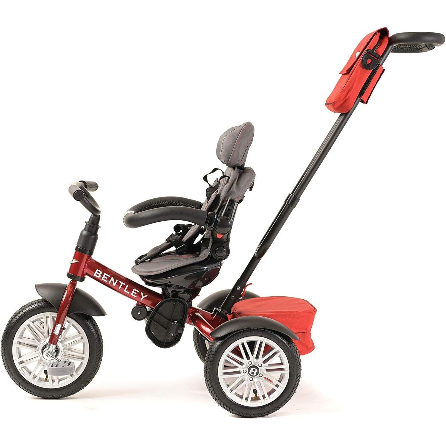 Bentley 6-in-1 Trike Stroller Tricycle Dragon Red