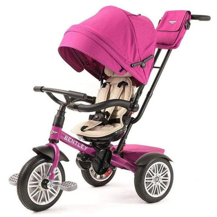 Bentley 6-in-1 Trike Stroller Tricycle (Fuchsia Pink)