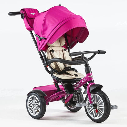 Bentley 6-in-1 Trike Stroller Tricycle Fuchsia Pink