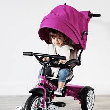 Bentley 6-in-1 Trike Stroller Tricycle Fuchsia Pink