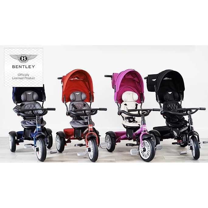 Bentley 6-in-1 Trike Stroller Tricycle Fuchsia Pink