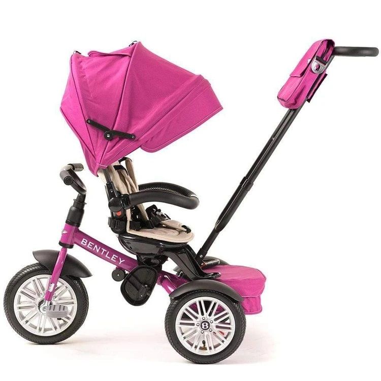 Bentley 6-in-1 Trike Stroller Tricycle Fuchsia Pink