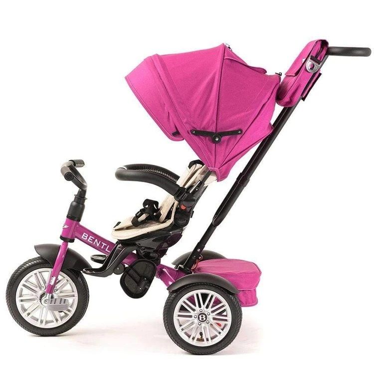 Bentley 6-in-1 Trike Stroller Tricycle Fuchsia Pink