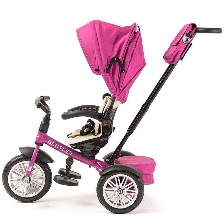 Bentley 6-in-1 Trike Stroller Tricycle Fuchsia Pink