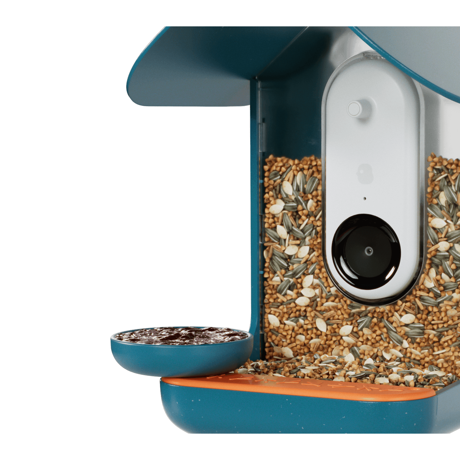 Birdbuddy 3-in-1 Nutrition Set for Smart Bird Feeder - Fruit Spike - Jelly Tray - Water Fountain Blue