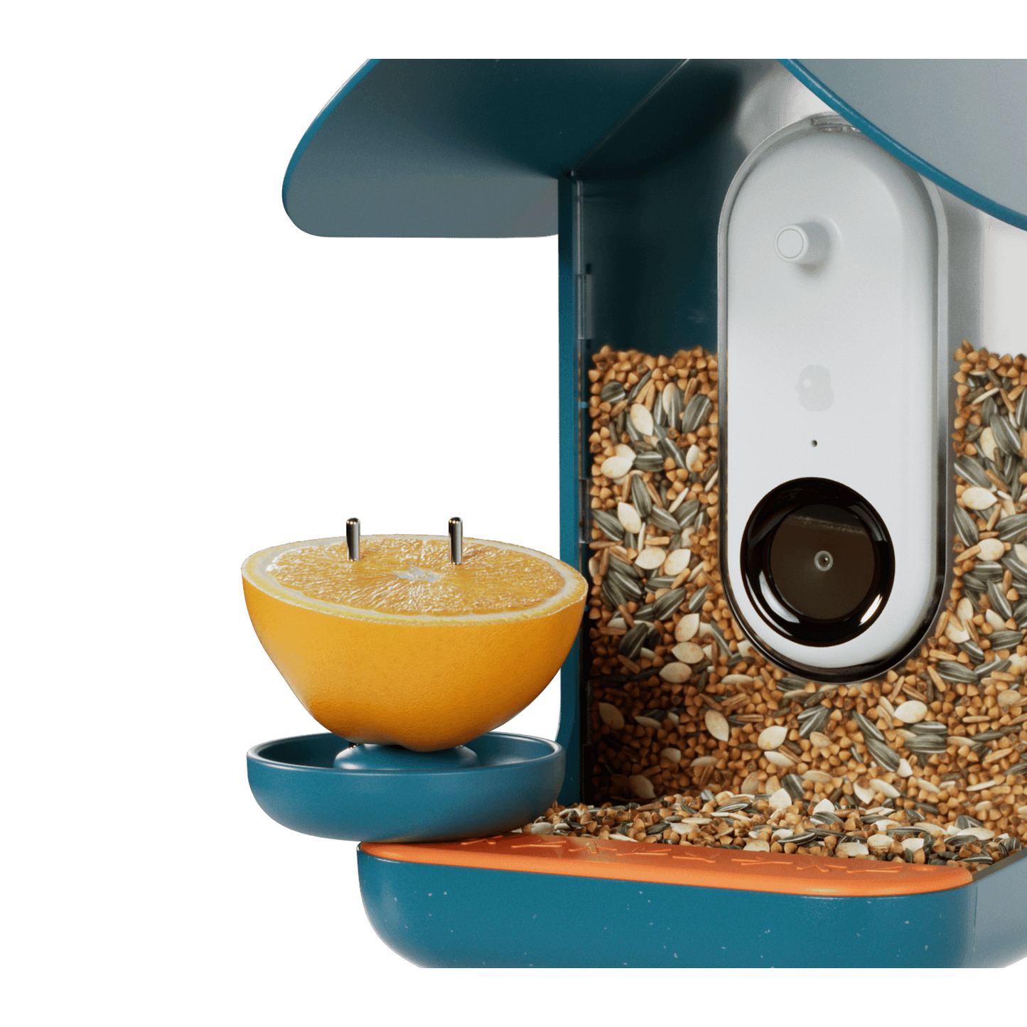 Birdbuddy 3-in-1 Nutrition Set for Smart Bird Feeder - Fruit Spike - Jelly Tray - Water Fountain Blue