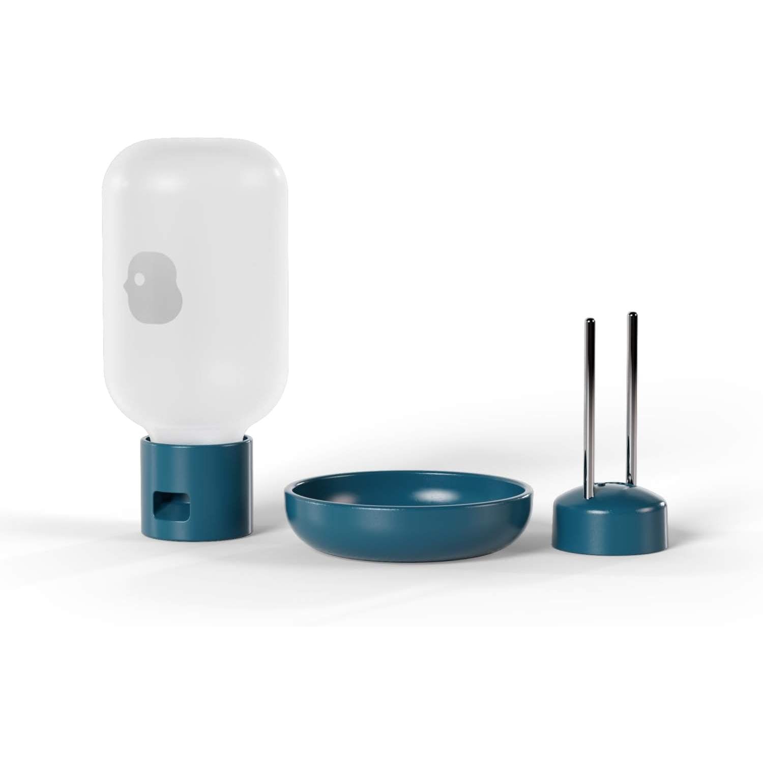 Birdbuddy 3-in-1 Nutrition Set for Smart Bird Feeder - Fruit Spike - Jelly Tray - Water Fountain Blue