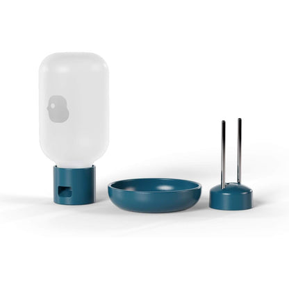 Birdbuddy 3-in-1 Nutrition Set for Smart Bird Feeder - Fruit Spike - Jelly Tray - Water Fountain Blue