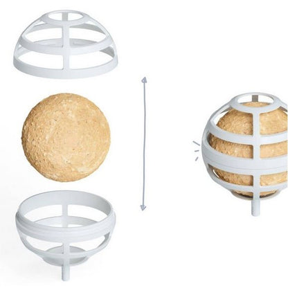 Birdbuddy Suet Ball Holder for Smart Bird Feeder White