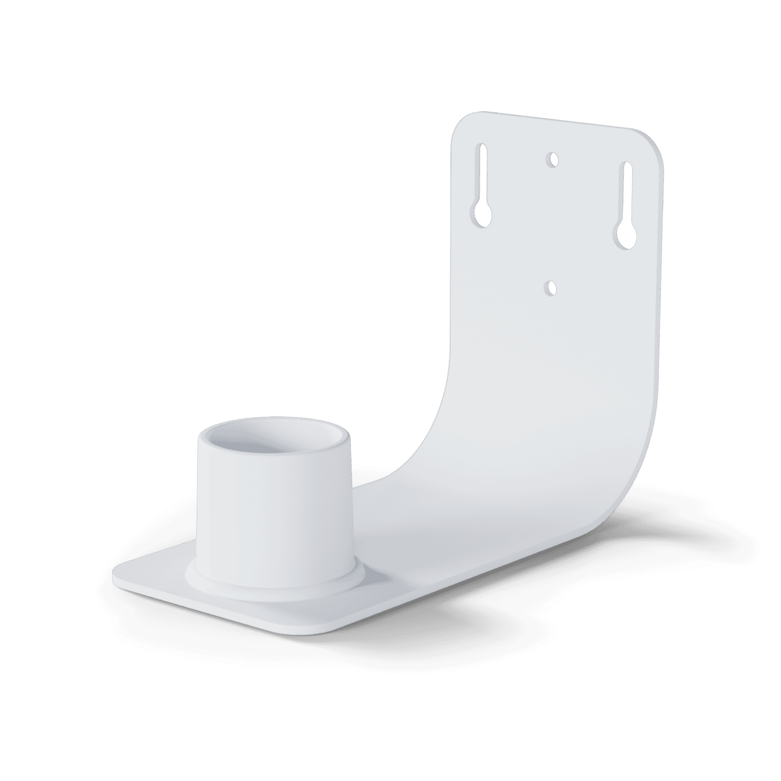 Birdbuddy Wall Mount for Smart Bird Feeder - 180° Spinning for Easy Refill White