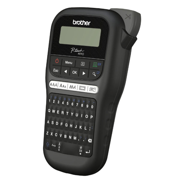 Brother P-Touch PTH110BK Durable Label Printer Black