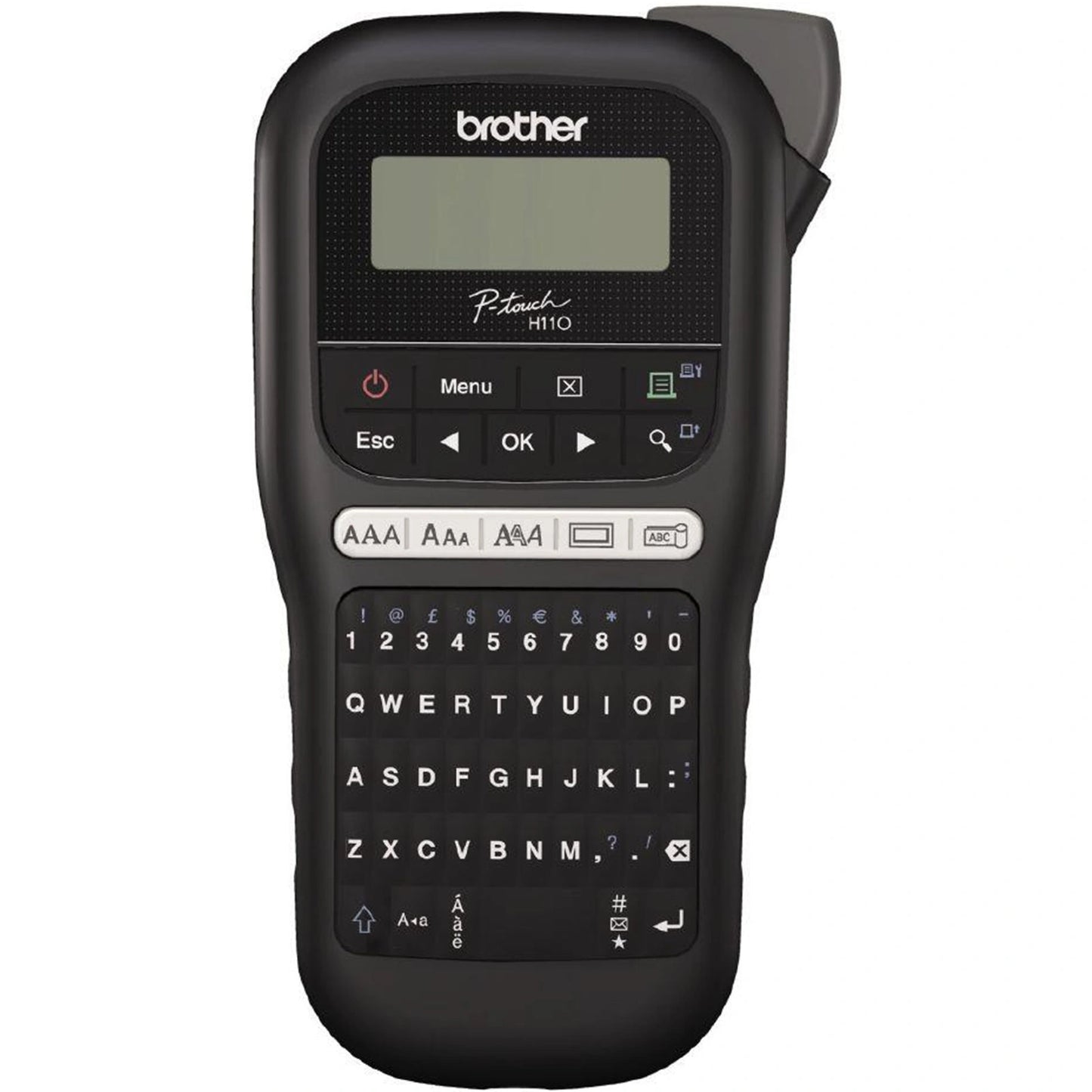 Brother P-Touch PTH110BK Durable Label Printer Black