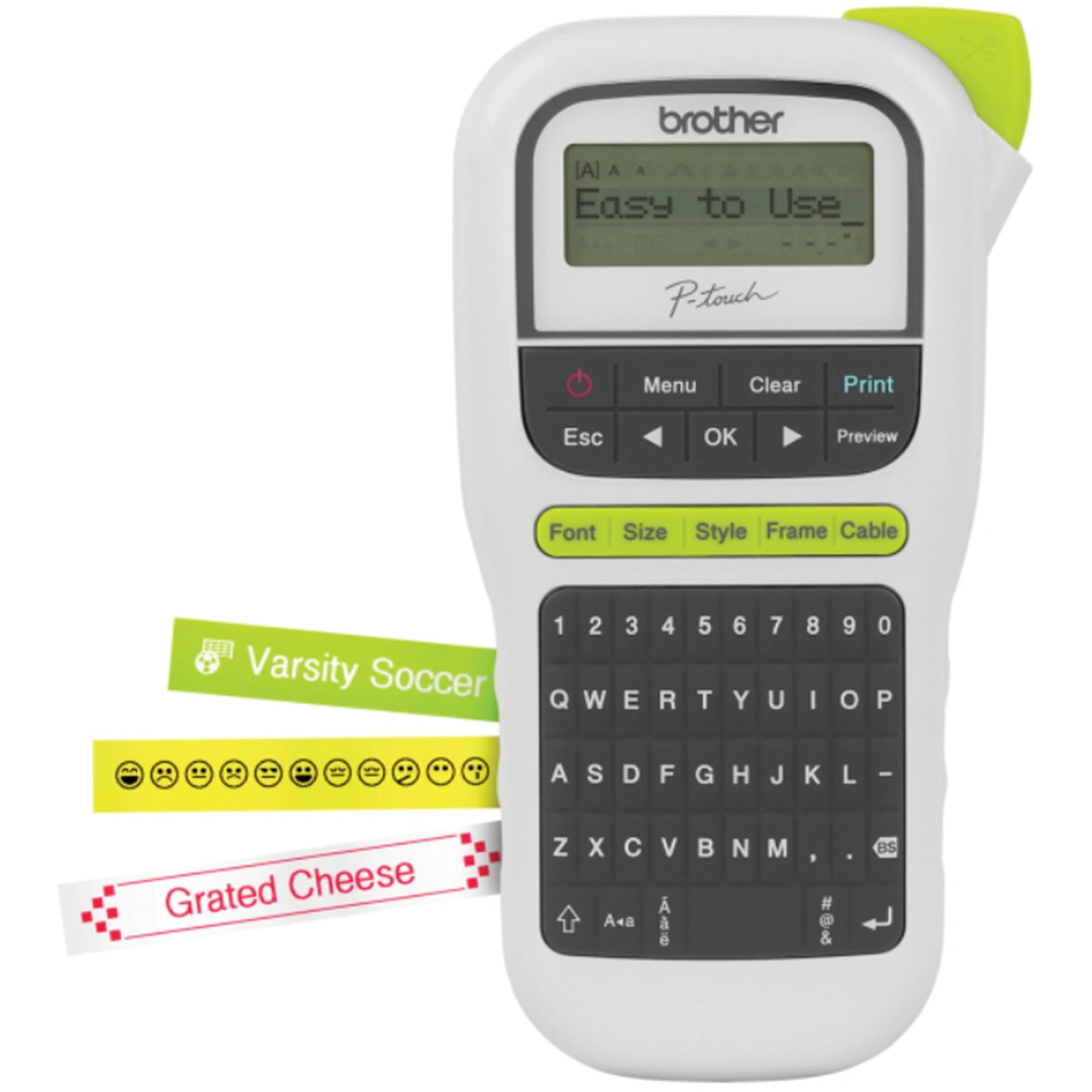 Brother P-Touch PTH110W Durable Label Printer White