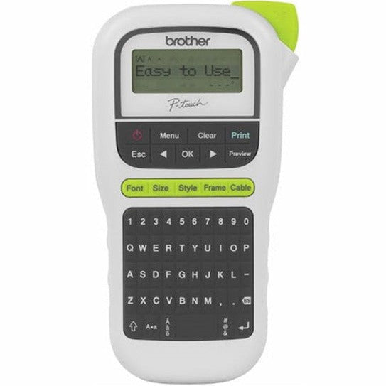 Brother PTH110 Durable P-Touch Label Printer White