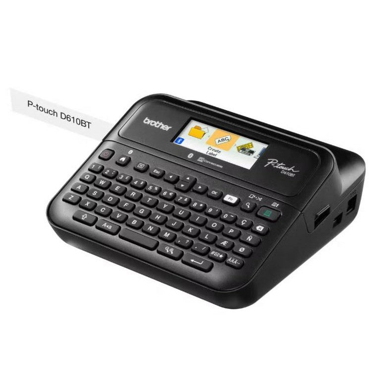 Brother PT-D610BT P-Touch Professional Business Desktop Label Maker PTD610BT Printer