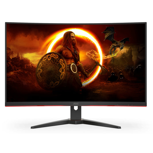 AOC C32G2ZE2 31.5" Curved | Full HD 1920x1080 | 0.5ms | 250Hz VA | HDMI VGA DP | Gaming Monitor