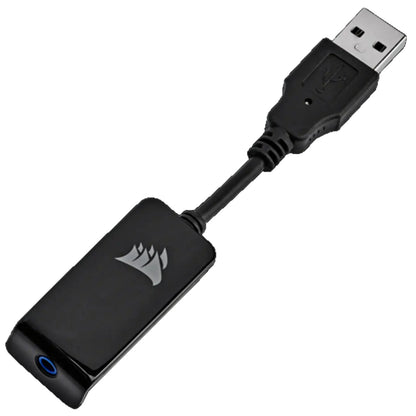 Corsair HS55 Surround Over-Ear Gaming Headset - 3.5mm / USB (Black)