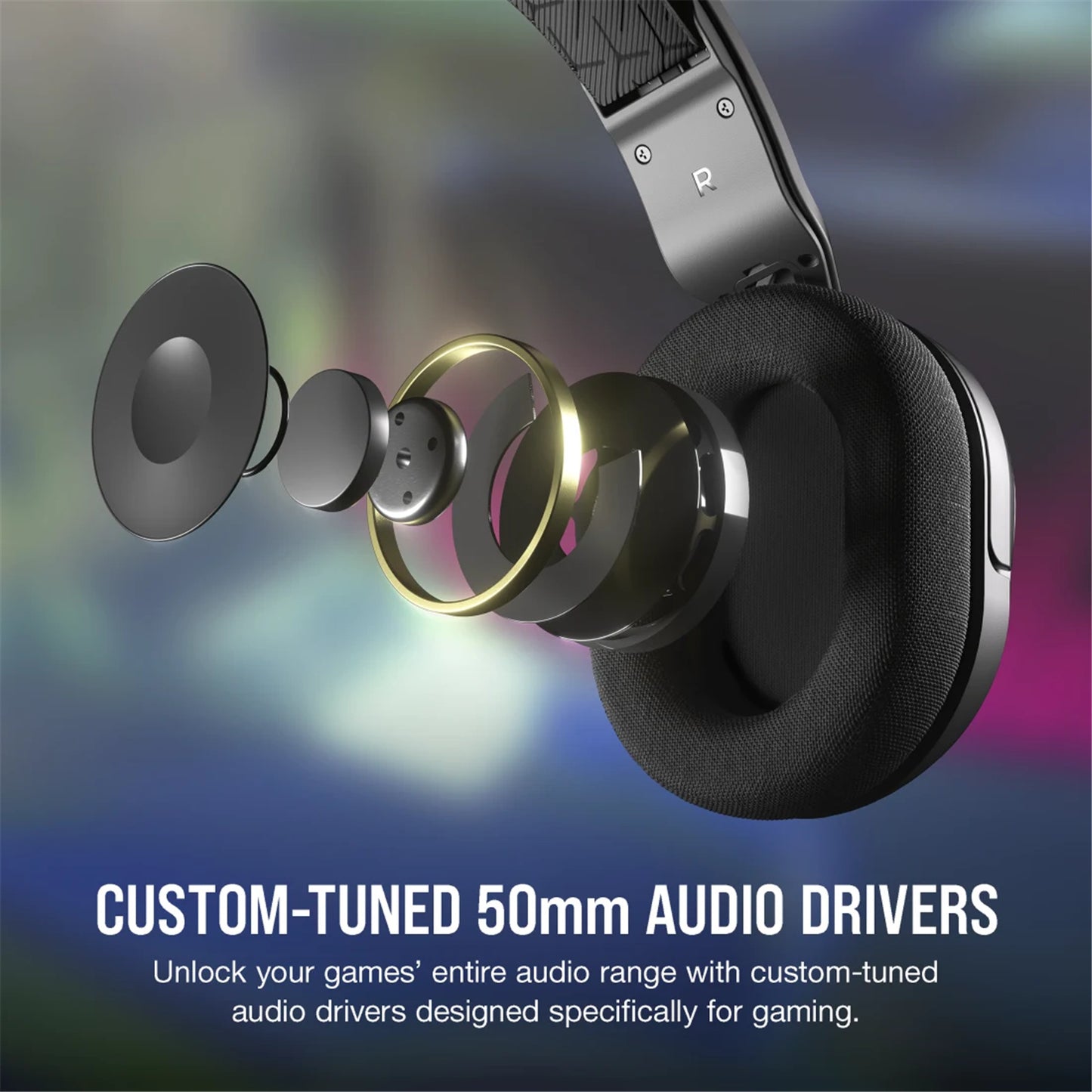 Corsair HS35 Surround V2 Gaming Headset with USB Adapter (Carbon)