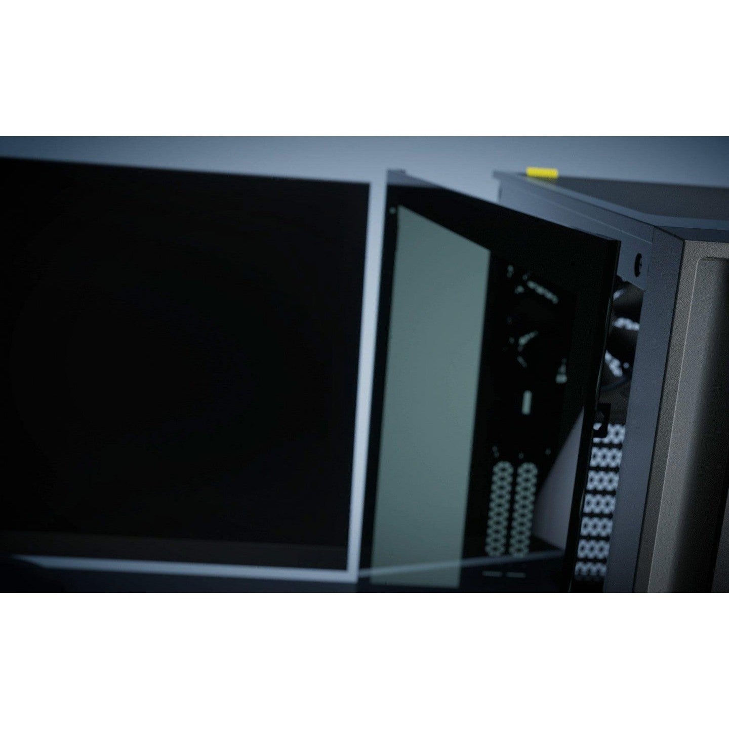 Corsair iCUE 4000X RGB ATX Mid-Tower Tempered Glass Gaming PC Case (White)