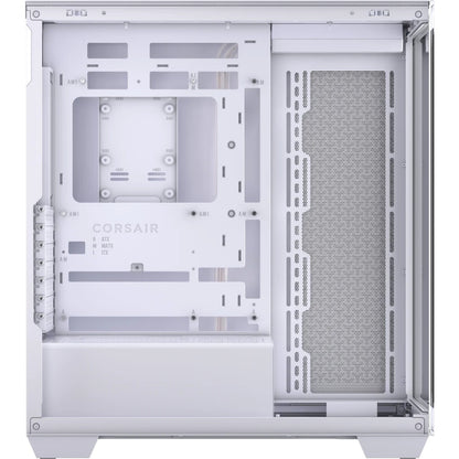 Corsair 3500X Mid-Tower Gaming PC Case Tempered Glass (White)