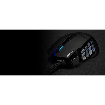 Corsair Gaming Scimitar Elite RGB MOBA/MMO Optical PC Gaming Mouse (Black)