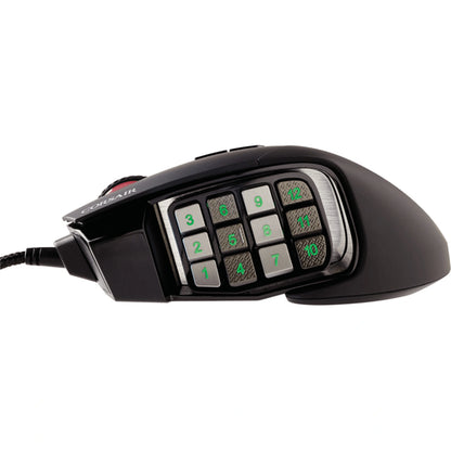 Corsair Gaming Scimitar Elite RGB MOBA/MMO Optical PC Gaming Mouse (Black)