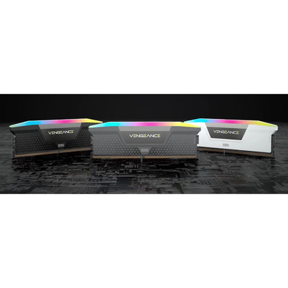 Corsair Vengeance RGB 32GB (2x16GB) DDR5 Desktop PC Memory RAM Kit
