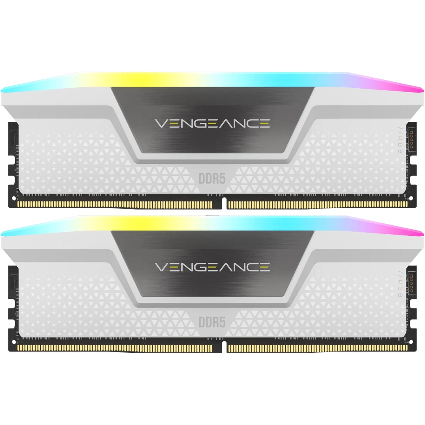 Corsair Vengeance RGB 32GB (2x16GB) DDR5 DIMM CL36 Desktop RAM (White)