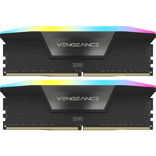 Corsair Vengeance RGB 32GB (2x16GB) DDR5 Desktop RAM Kit (Grey)