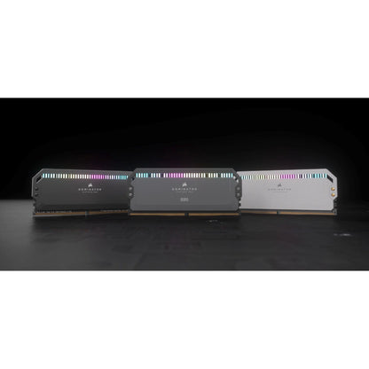 Corsair Dominator Platinum RGB 32GB (2x16GB) DDR5 DIMM CL36 Desktop RAM (Grey)