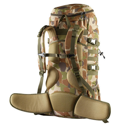 Caribee Cadet 65 Military Hiking Trekking Rucksack Backpack 65 Litre Camouflage