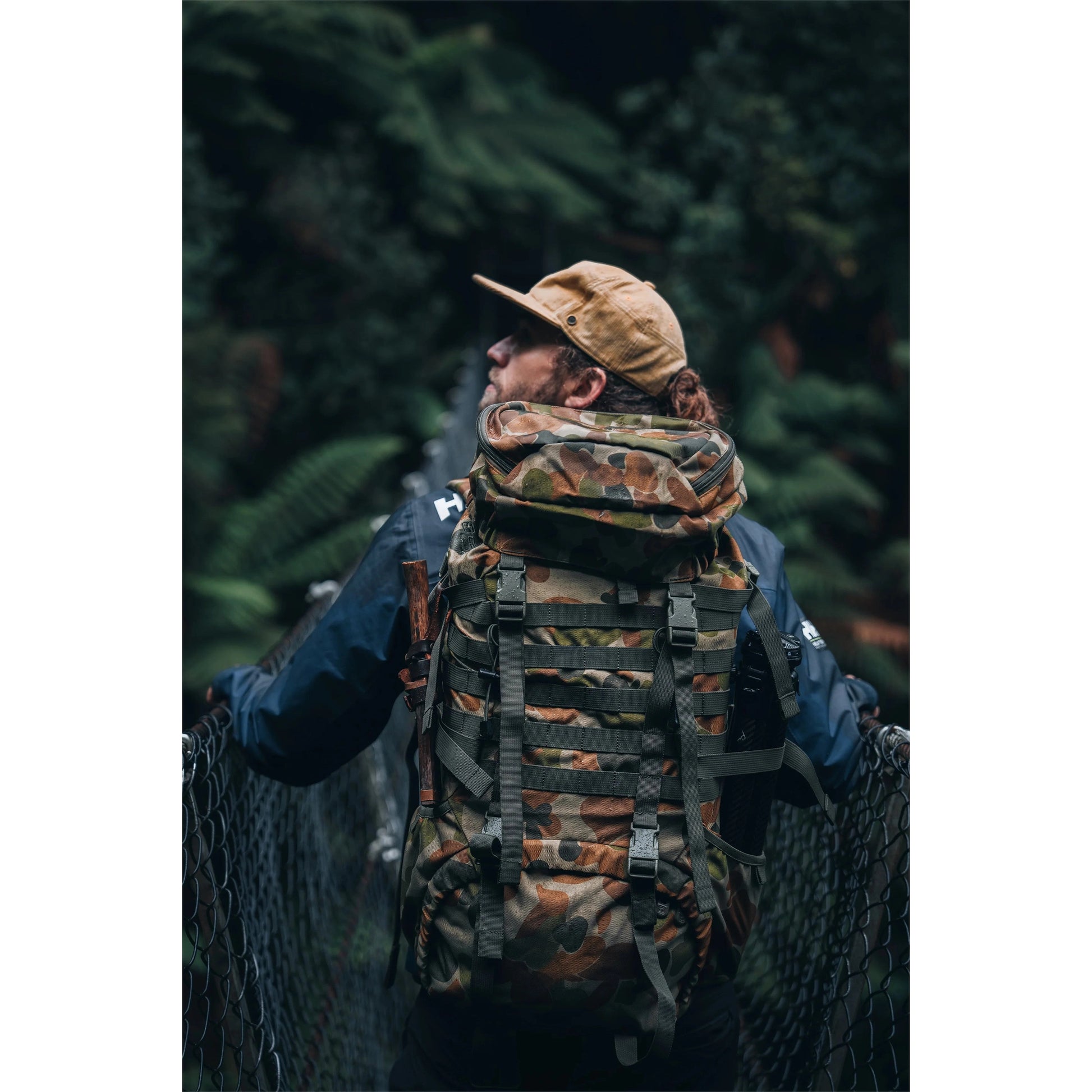 Caribee Cadet 65 Military Hiking Trekking Rucksack Backpack 65 Litre Camouflage