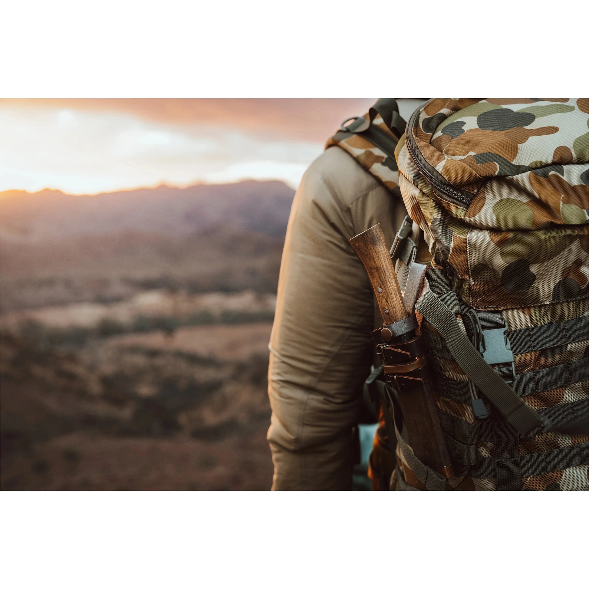 Caribee Cadet 65 Military Hiking Trekking Rucksack Backpack 65 Litre Camouflage