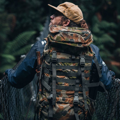Caribee Cadet 65 Military Hiking Trekking Rucksack Backpack 65 Litre Camouflage