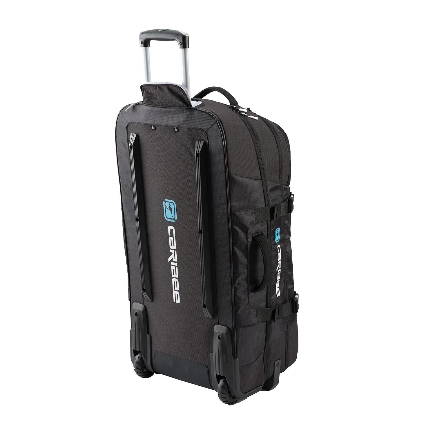 Caribee Global Explorer V2 Wheeled Trolley Bag Travel Luggage Wheel Trolleycase 125L Black