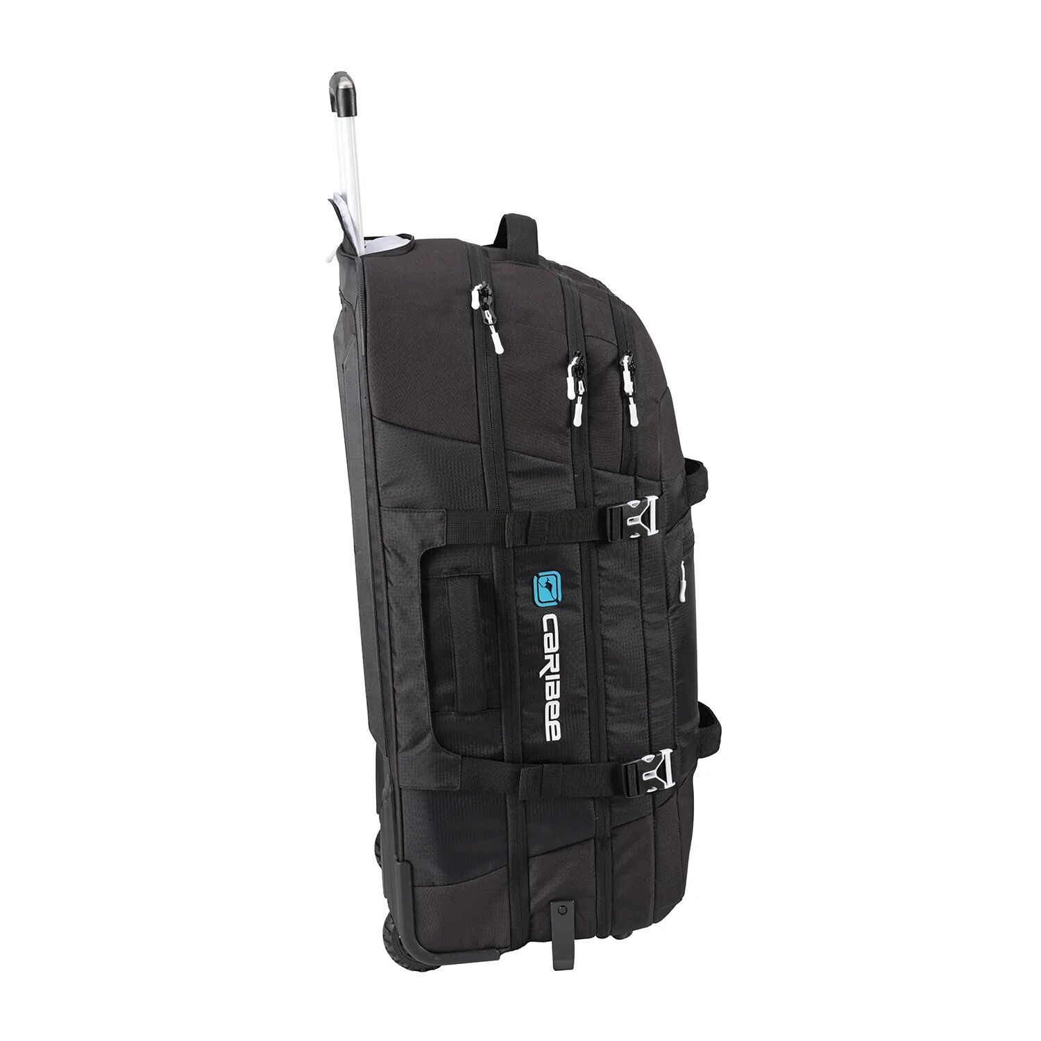 Caribee Global Explorer V2 Wheeled Trolley Bag Travel Luggage Wheel Trolleycase 125L Black