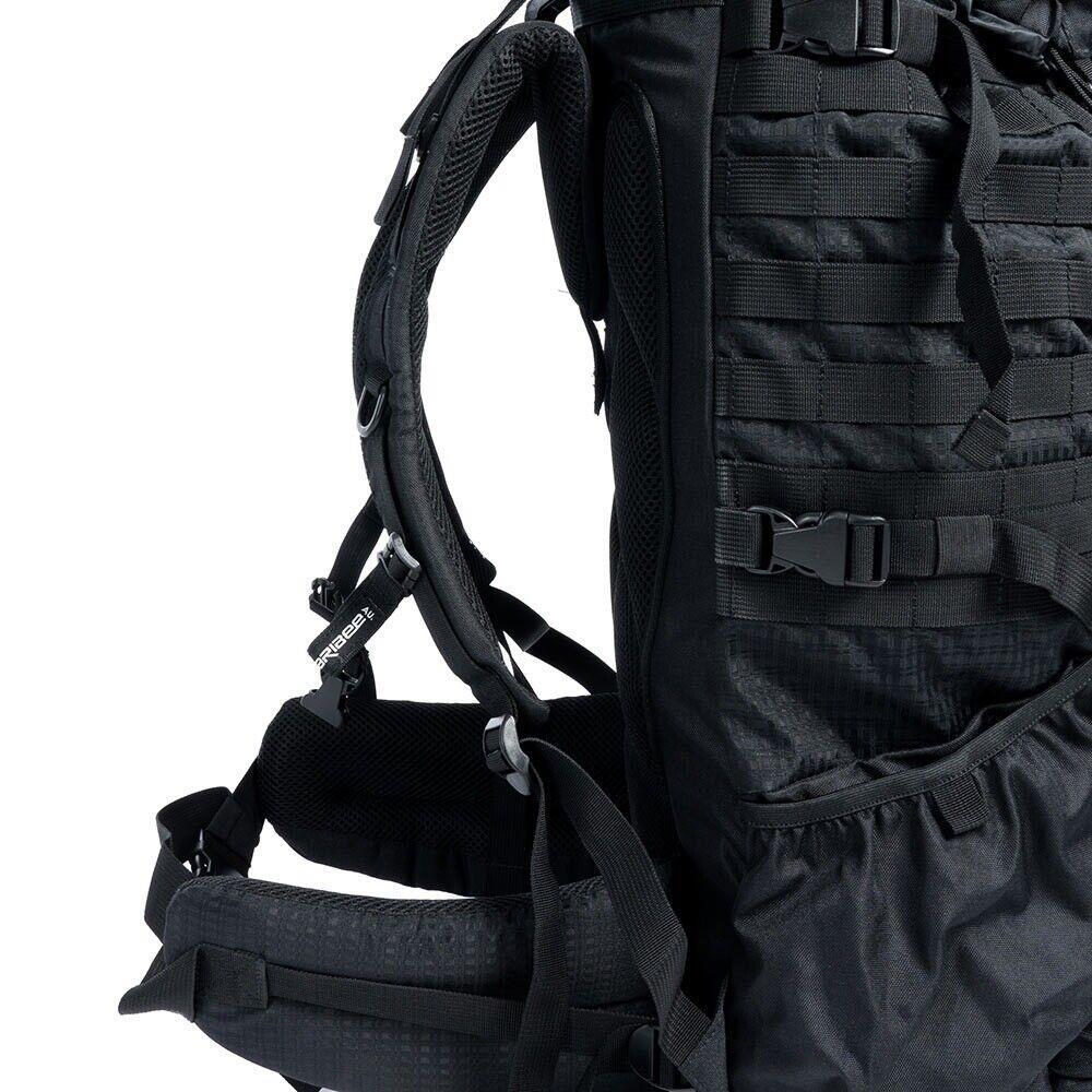 Caribee Pulse 65 Hiking Trekking Rucksack Backpack 65 Litre Black