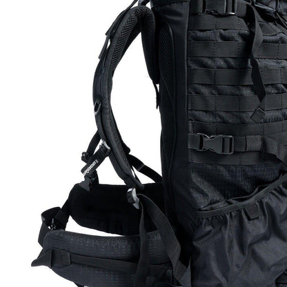 Caribee Pulse 65 Hiking Trekking Rucksack Backpack 65 Litre Black